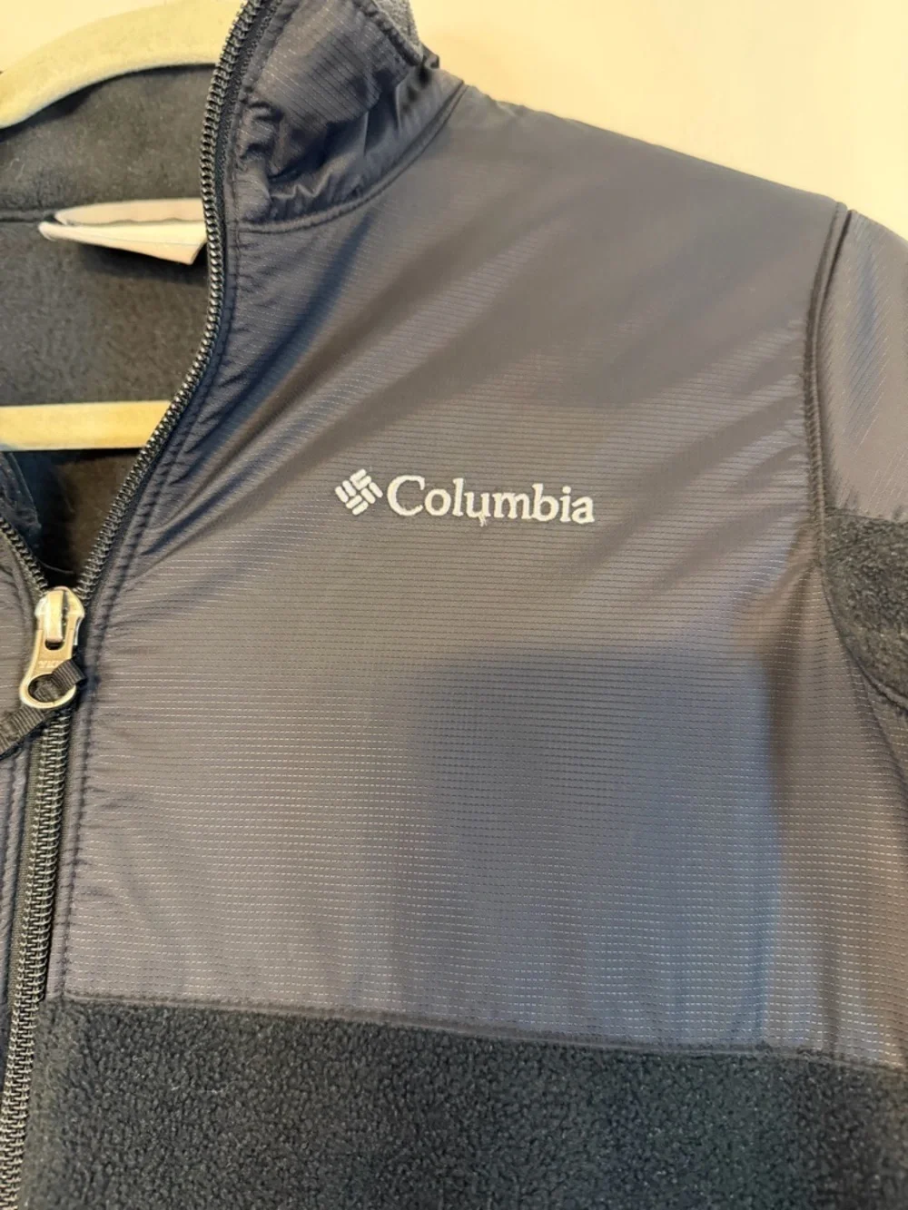 Columbia hybrid fleece